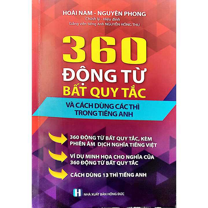 Sách 360 Động Từ Bất Quy Tắc Và Cách Dùng Các Thì Trong Tiếng Anh. | BigBuy360 - bigbuy360.vn