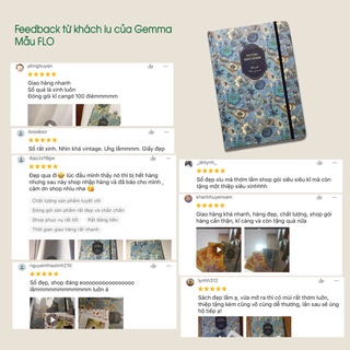 GEMMA NOTEBOOK - Sổ tay bìa cứng A5 - FLO