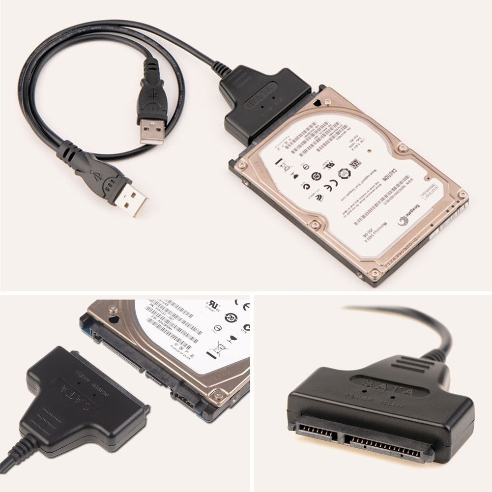 Cáp chuyển USB 2.0 sang SATA cho ổ cứng 2.5 SATA HDD chuyên dụng