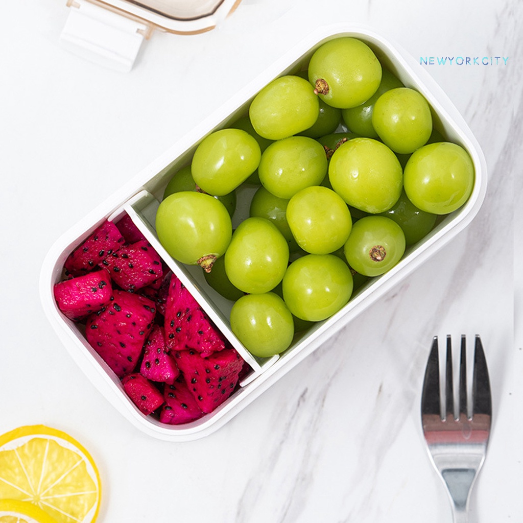 Hộp Đựng Thức Ăn Trưa Bằng Silicone Có Khóa Di Chuyển Được