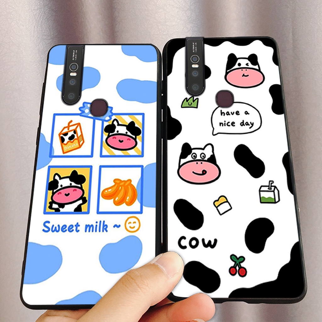 ⚡ 𝐅𝐑𝐄𝐄𝐒𝐇𝐈𝐏 ⚡ ỐP LƯNG VIVO V15-VIVO V15 PRO BÒ SỮA ĐẸP/ ỐP BÒ SỮA VIVO