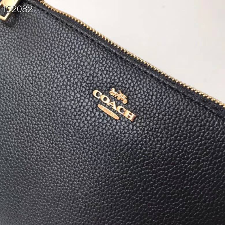 Ví Clutch Coach da thật màu đen