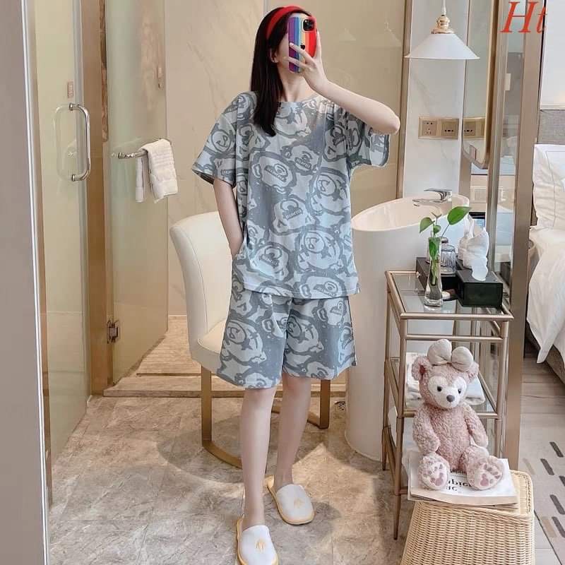 Sét Bộ đùi Gấu xanh XX chất cotton siêu hót