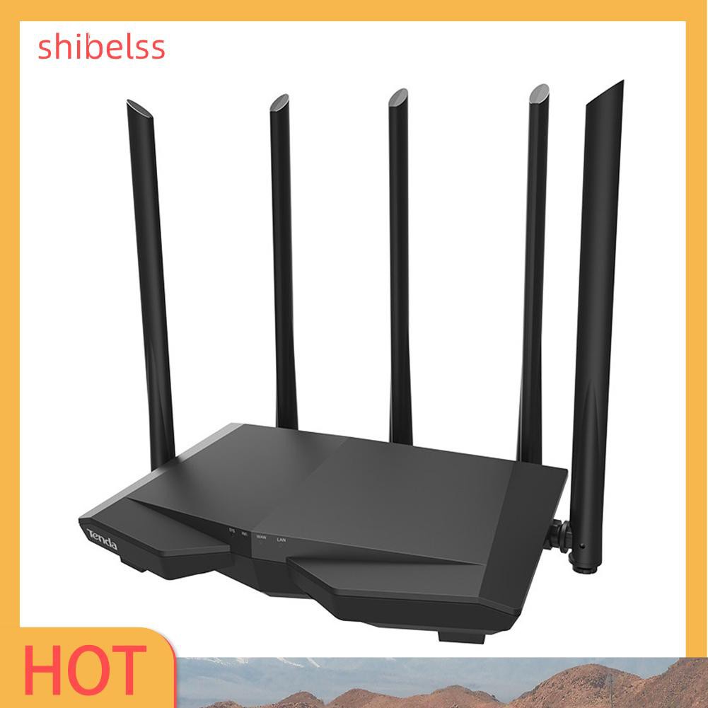 Bộ Phát Wifi Shibelss Tenda Ac7 1200m 2.4 + 5ghz Kèm 5 Ăng Ten
