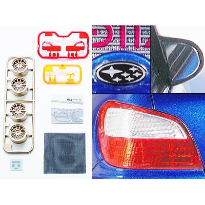 24240 Mô hình xe ô tô 1/24 SCALE SUBARU IMPREZA WRC 2001