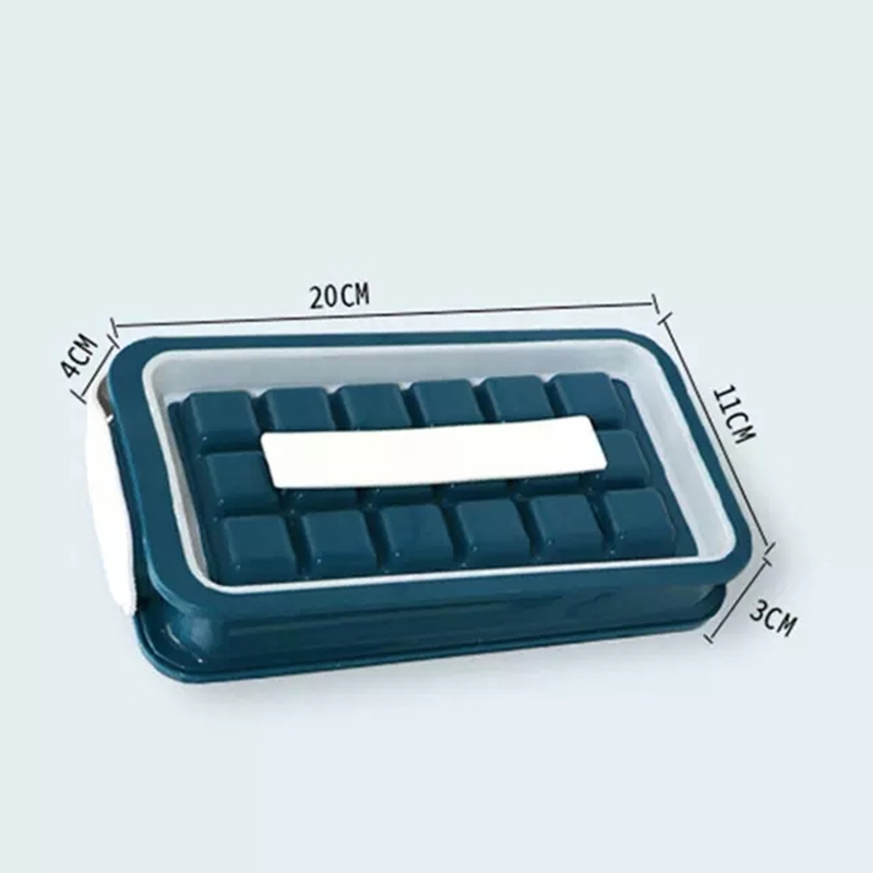 Khuôn silicon làm đá viên 36 ngăn tiện dụng kích thước nhỏ gọn