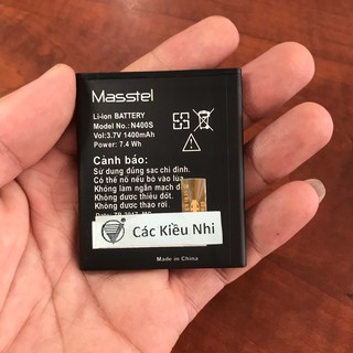 Pin Masstel N400S zin hãng