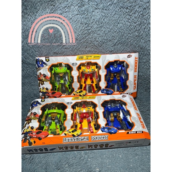 hộp siêu nhân biến hình Supper Robot( Hàng loại 1)