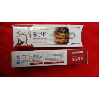 Kem đánh răng hồng sâm