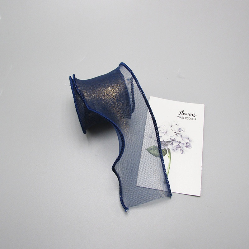 Cuộn dây ruy băng lưới gợn sóng trang trí quần áo DIY