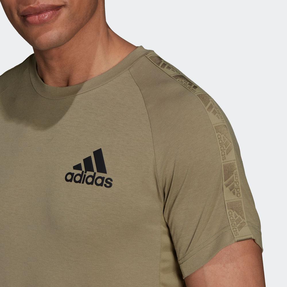 adidas TRAINING AEROREADY Designed to Move Sport Motion Logo Tee Nam Màu xanh lá H28790