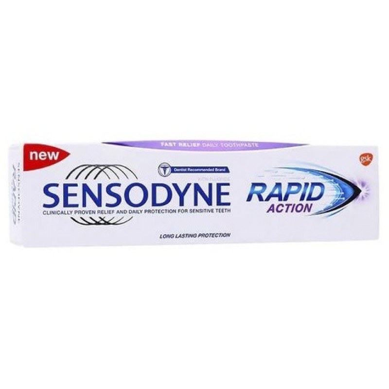 Kem đánh răng Sensodyne Rapid Action 100g