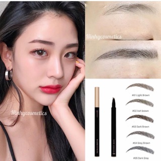 Bút Lông Kẻ Mày Phẩy Sợi Dạng Xăm VACOSI Realbrow Tattoo Pen