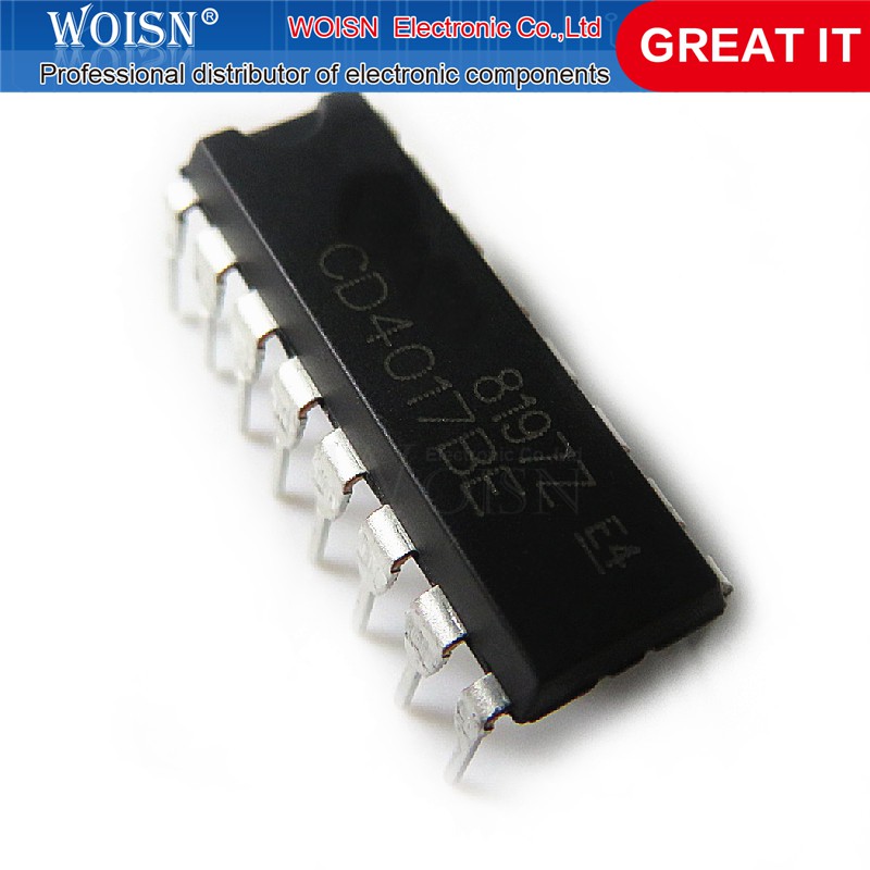 10pcs Ic Cd4017Be Dip16 Cd4017 Dip Cd4017B