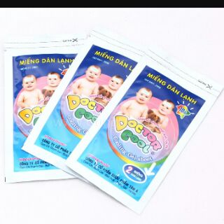 Miếng dán hạ sốt Cooling sheet ( hộp 6 miếng)