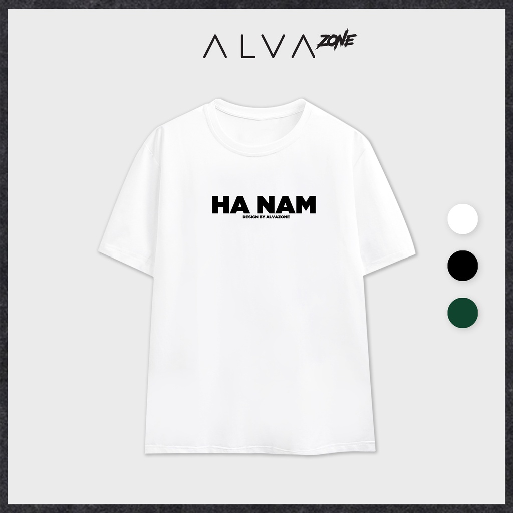 Áo Thun Hà Nam LocalBrand Phông Cổ Tròn Tay Lỡ Unisex Nam Nữ Thế Hệ Genz