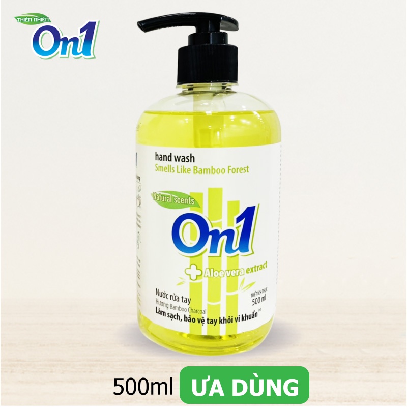 Nước rửa tay sạch khuẩn On1 500ml hương BamBoo Charcoal | BigBuy360 - bigbuy360.vn