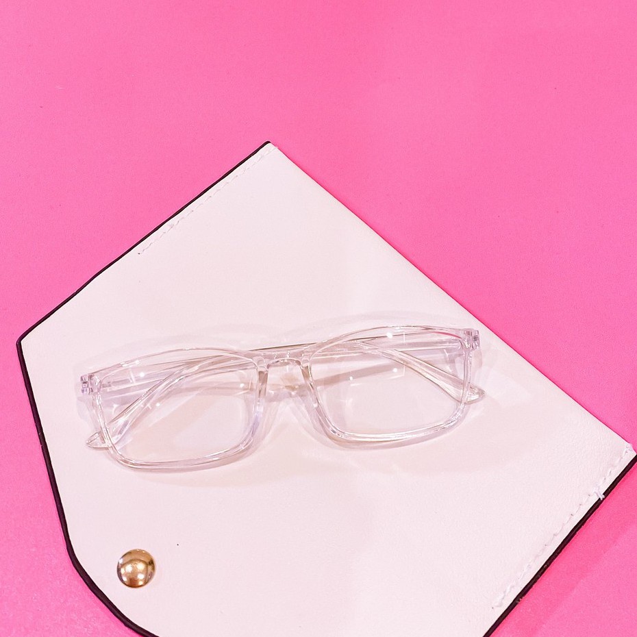 [Siêu Phẩm] Mắt Kính Gọng Cận Dẻo Tata Form Vuông K18 Nhiều Màu Cực Đẹp - Hazo