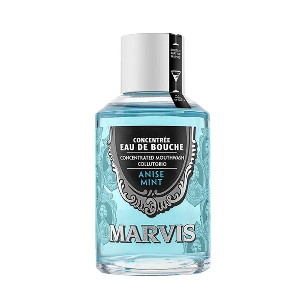 Nước Súc Miệng Marvis Collection 120ml Có 3 Mùi Vị Độc Đáo Giúp Làm Sạch Khoang Miệng, Diệt Vi Khuẩn, Làm Trắng Răng