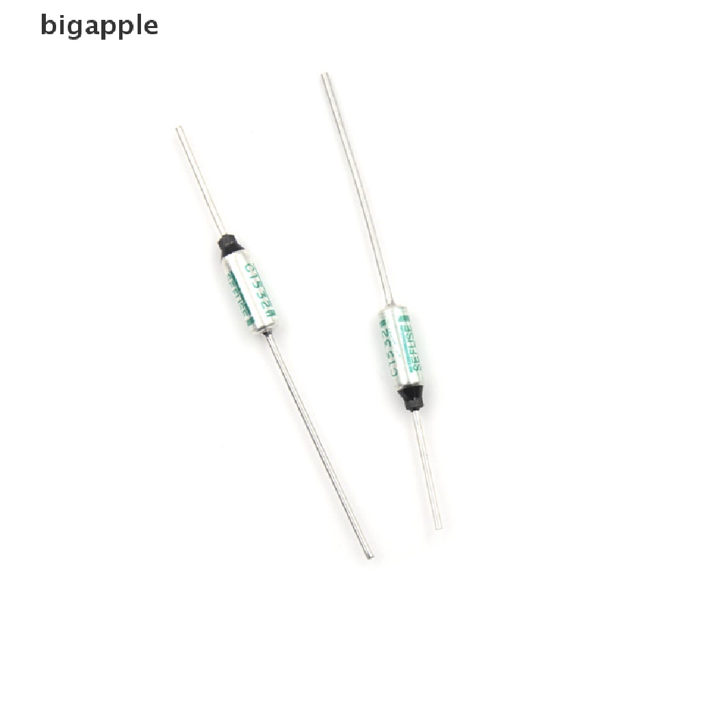 bigapple 10pcs SF240E 240℃ 10A 250V SEFUSE Cutoffs NEC Thermal Fuse Celsius RDG