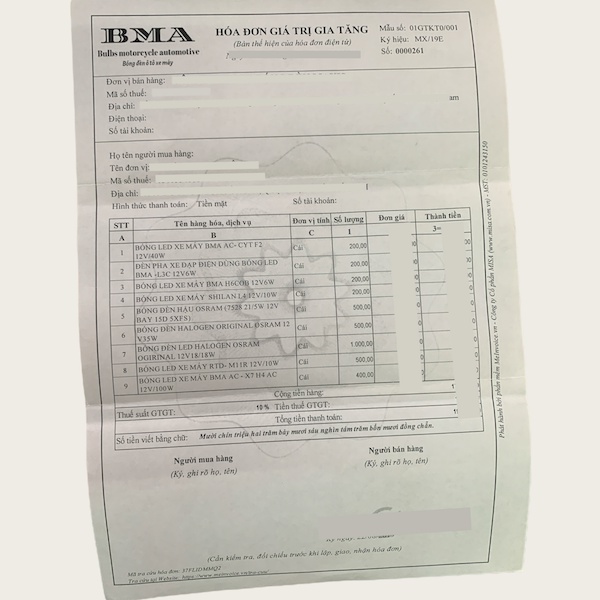 Đèn pha led BMA-H4C-BICAUVT cos vàng pha trắng chính hãng siêu sáng bảo hành 1 năm gắn pha xe máy Thanh Khang