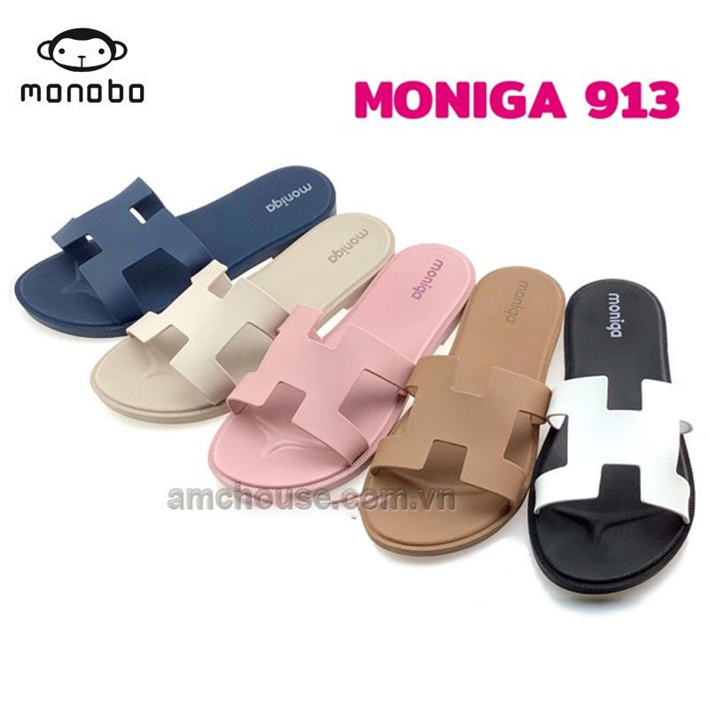 Dép Thái Lan Nữ nhập khẩu Quang ngang Chữ H Monobo - Moniga 913