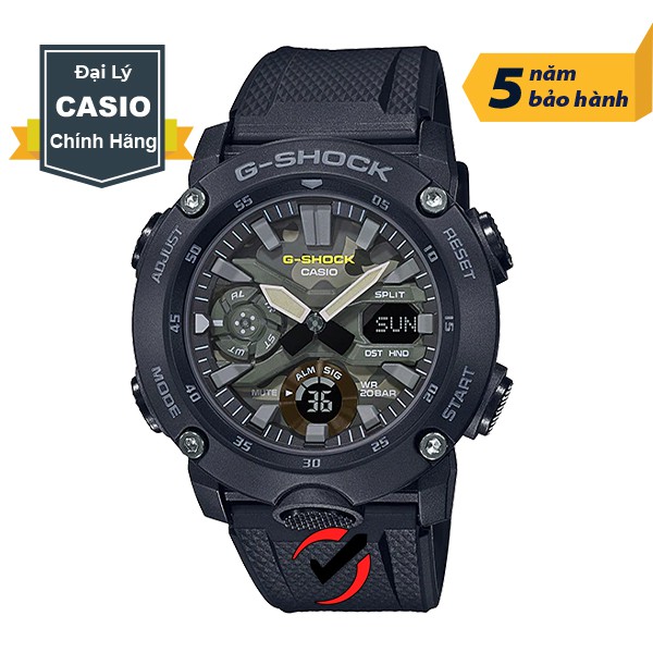 Đồng Hồ Nam CASIO G-Shock Chính Hãng Anh Khuê GA-2000 Series