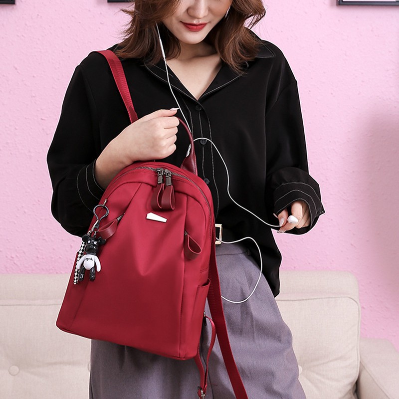 Balo thời trang nữ vải chống thấm cao cấp thời trang Hàn Quốc