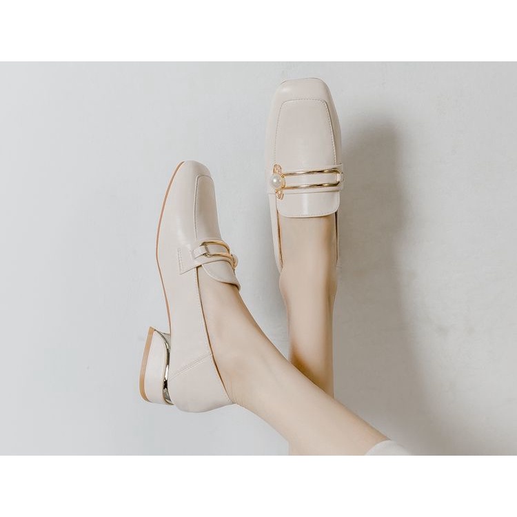 Giày Da Mềm Đế Dày Phong Cách Anh Quốc Thời Trang 2022 Cho Nữ