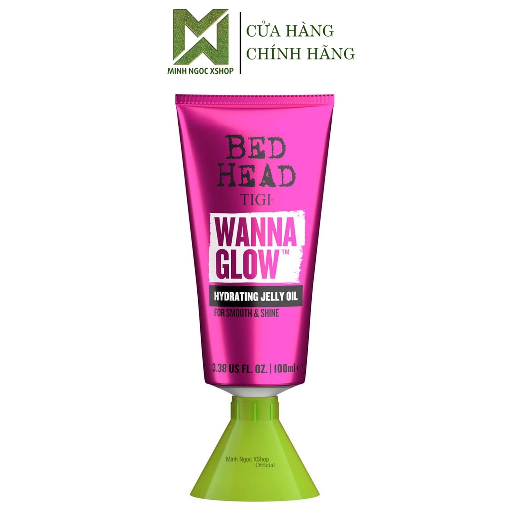 Dầu thạch dưỡng ẩm cho tóc bóng mượt Tigi Bed Head Wanna Glow 100ml