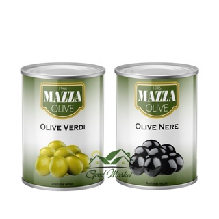 OLIVE XANH/ĐEN NGÂM NGUYÊN TRÁI MAZZA Ý 3KG