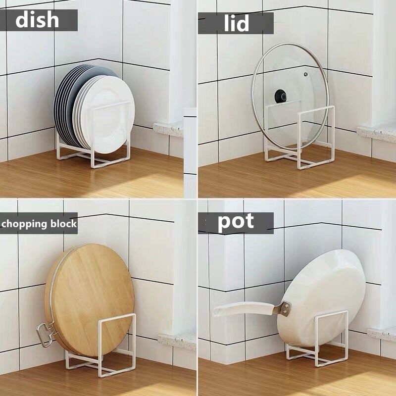 1 Giá Đỡ Chén Dĩa 2 Kích Cỡ Sáng Tạo Chống Nước Chống Mòn Cho Nhà Bếp