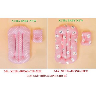 Đệm ngủ thông minh cho bé chất cotton