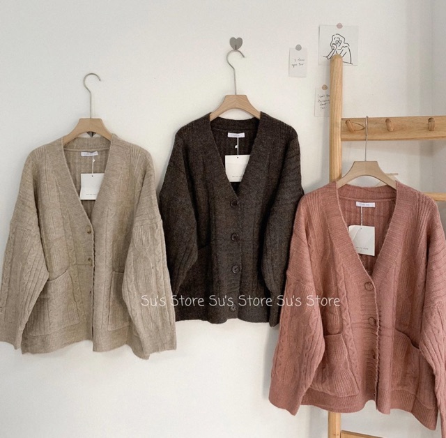 Áo cardigan len thừng A1149 SUSTORE | BigBuy360 - bigbuy360.vn