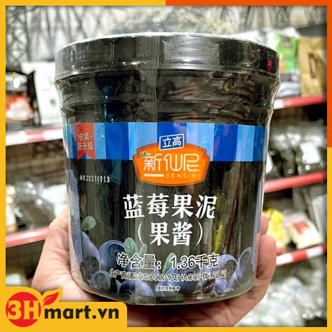 Mứt Việt quất Sensini 1,36kg
