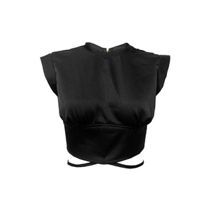 áo croptop cột dây eo