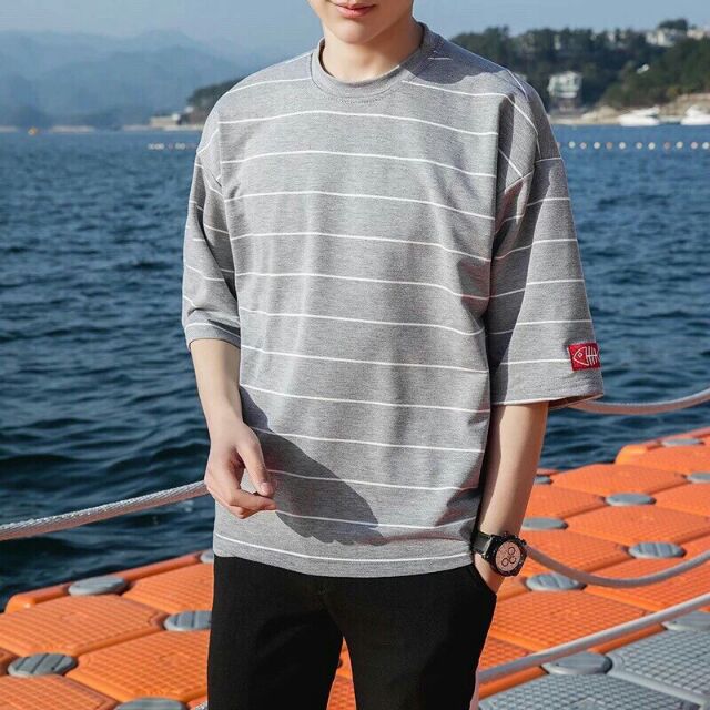 Áo tay lỡ form rộng unisex SN063 TLI303