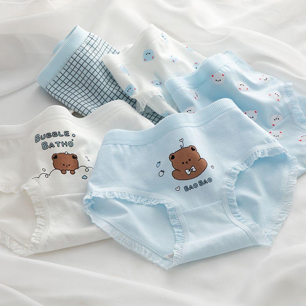 OCEANMAP Quần Lót Cotton Mềm Mại Thoáng Khí Gợi Cảm Cho Nữ