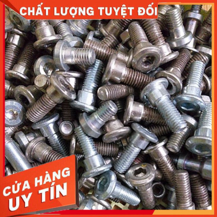 Bu lông 6 cạch bắt đĩa thắng xe máy 8mm(giá bán 1con) hàng chuẩn đẹp