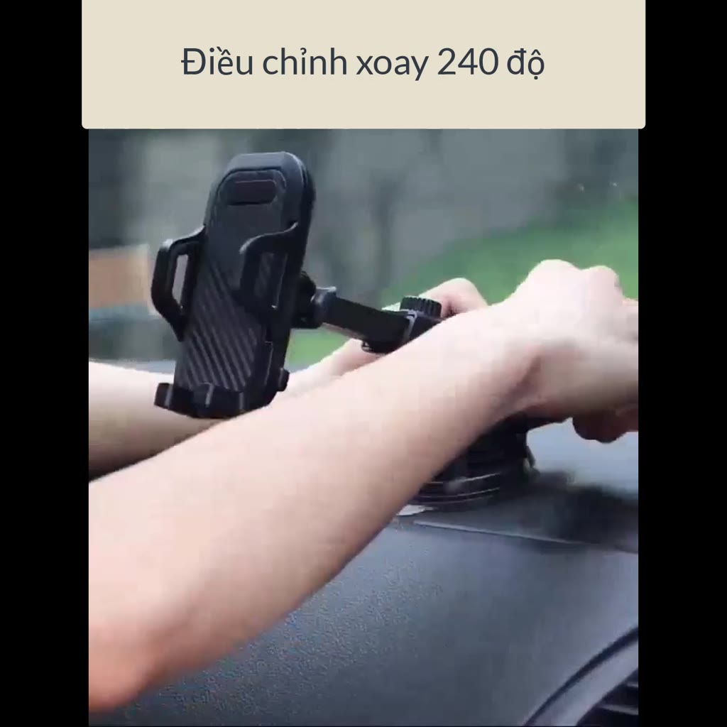 Giá đỡ điện thoại trên ô tô - Kẹp điện thoại ô tô chính hãng, hàng loại 1 chắc chắn | BigBuy360 - bigbuy360.vn