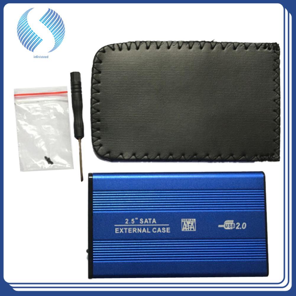 Vỏ Đựng Ổ Cứng Ngoài 2.5 Inch Usb 2.0 Sata Bằng Hợp Kim Nhôm | BigBuy360 - bigbuy360.vn