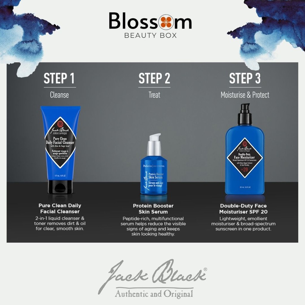 [MỸ PHẨM NAM] Serum chống lão hóa JACK BLACK Protein Booster