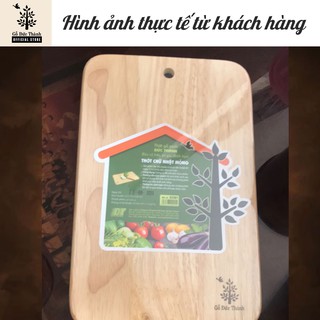 Thớt chữ nhật Gỗ Đức Thành 02901