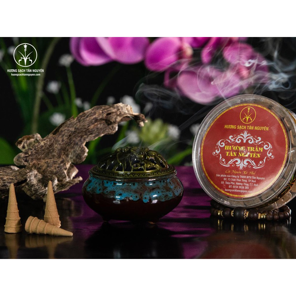 Nụ trầm hương tự nhiên túi 500gr TT45C(0,5K) - Nhang thơm xông nhà Tân Nguyên