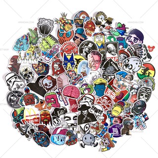 Sticker NGẦU ĐỘC LẠ - FREESTYLE  chống nước trang trí xe, laptop, nón bảo hiểm, dán đàn guitar, điện thoại