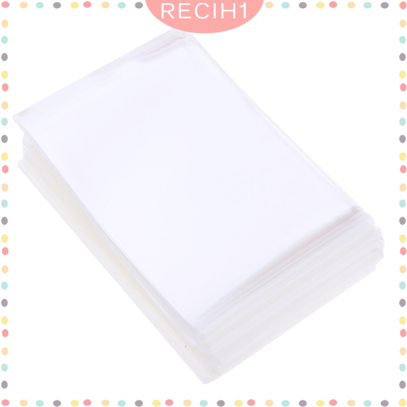 Set 100 Túi Đựng Thẻ Trong Suốt Kích Thước 60x90mm