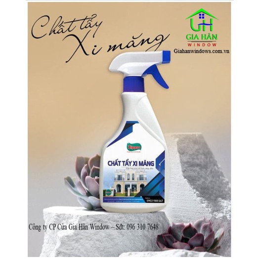 Chất tẩy xi măng Zippro 500ml, tẩy xi măng trên nhôm, inox, gạch men, nhựa... giá rẻ tại TP Hồ Chí M