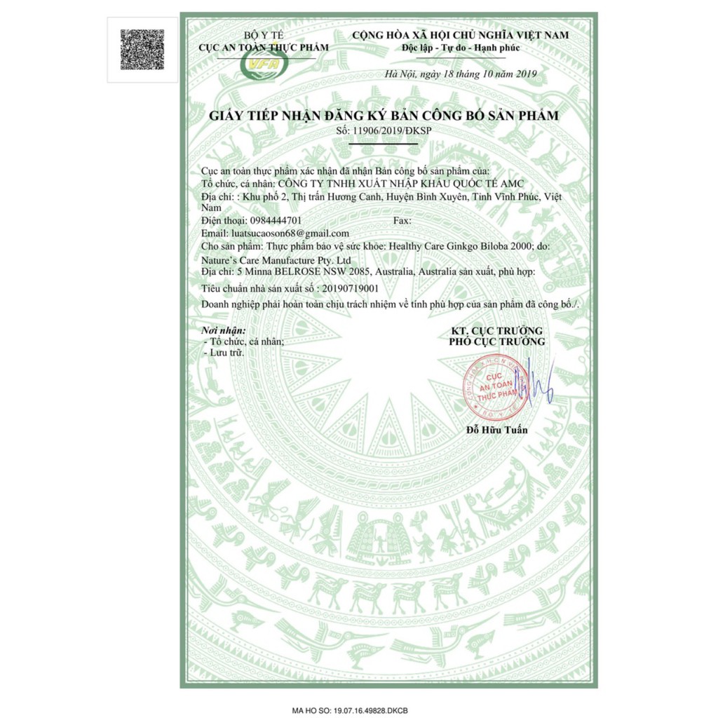 Viên uống bổ não Healthy care ginkgo bibola 100 viên của Úc- ĐỦ BILL-ĐI AIR-DATE XA | BigBuy360 - bigbuy360.vn