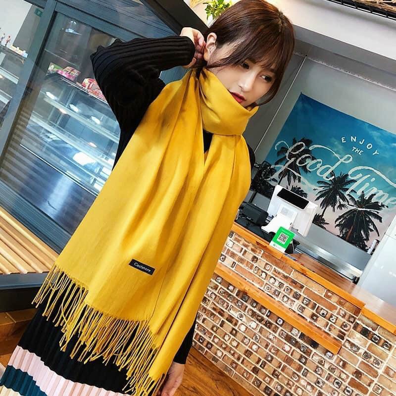 [Xả lỗ] Khăn choàng cổ cashmere - chất vải Len mềm mịn hàng Quảng Châu loại 1 - phụ kiện thời trang siêu xinh