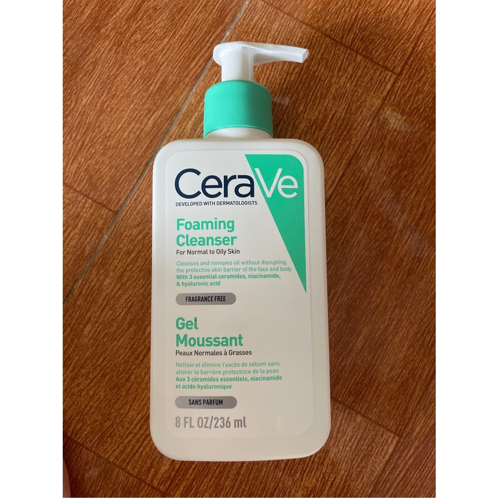 Sữa rửa mặt Cerave foaming facial cleanser cho da dầu, sửa rửa mặt da dầu Cerave foaming facial clea